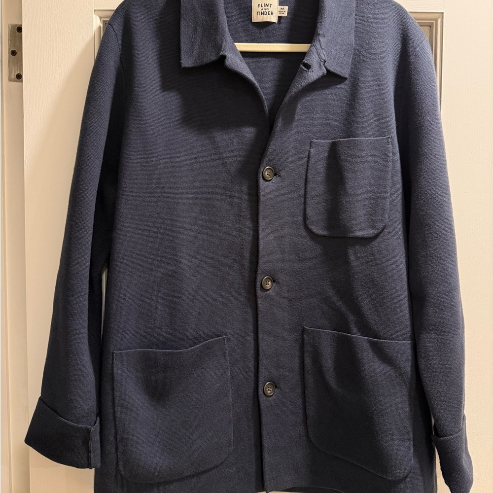 Flint and Tinder Men's Navy Chore Jacket